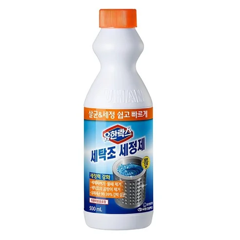 유한락스 멀티액션 세탁조 세정제 상품 보기